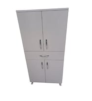 Çok Amaçlı 19736 Dolap BEYAZ Model Hard Parlak Suntalem 130 4raf Demonte El Yapım