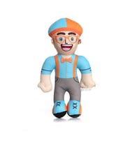 Blippi Gözlüklü Sakalsız Premium İthal Peluş Oyuncak 30 CM (Çok Renkli)