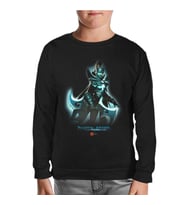 Dota 2 - Phantom Assassin Siyah Çocuk Sweatshirt