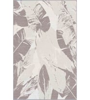 Eliana Home Baskılı, Yıkanabilir Kaymaz Taban Salon Halısı LNA0618 100x150 cm (Kahverengi)