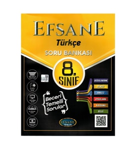Efsane 8.Sınıf Türkçe Soru Bankası (Karışık)