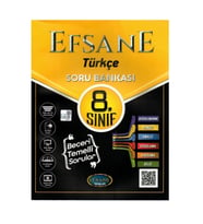 Efsane 8.Sınıf Türkçe Soru Bankası (Karışık)