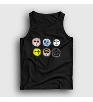 Presmono Unisex Siyah Masks V2 Hollywood Undead Atlet 149947tt