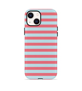 iPhone 15 Vorian Çift Katmanlı Kılıf Candy Horizon Stripe