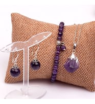 Ametist Taşı Set
