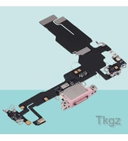 Apple İphone 15 Full Şarj Soketi Filmi FLEX (PEMBE)