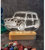 Kişiye Özel Led Lamba Mini Cooper
