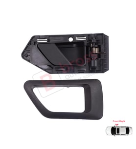 Citroen Berlingo MK1 1996-2011 Peugeot Partner MK1 1996-2015 İçin Ön Sağ Kapı İç Açma Kolu Siyah
