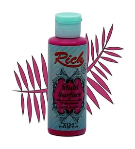 Rich Multi Surface Her Yüzey İçin Akrilik Boya 120 cc. 2154 FUŞYA 