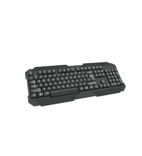 Kablolu Oyuncu Klavyesi USB Bağlantılı Gaming Klavye Siyah