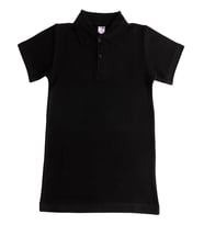 Kız Çocuk Okul Tarz %100 Pamuk T-Shirt -5-17 Yaş AG006 ANGELOS GIRLS (Siyah)