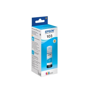 Epson EcoTank 103 65ml Orijinal Cyan (Mavi) Mürekkep Kartuş C13T00S24A