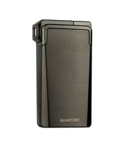 Quantoro Tek Torch Pürmüz / Soft Flame Gunmetal Metal Puro Çakmağı - TRZ1157