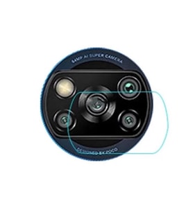 Xiaomi Poco X3 Nano Kamera Lens Koruma Camı (Renksiz)