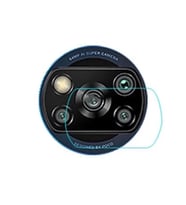 Xiaomi Poco X3 Nano Kamera Lens Koruma Camı (Renksiz)