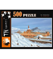 500 Parça Kutulu Ağrı İshakpaşa Sarayı  Puzzle 48cm x 68cm