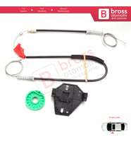 VW Transporter T4 Eurovan Caravelle 1990-2003 7D0959801 İçin Elektrikli Ön Sol Cam Kriko Tamir Seti