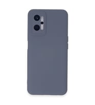 Realme 9I 4G Kılıf Nano Içi Kadife Silikon - Gri