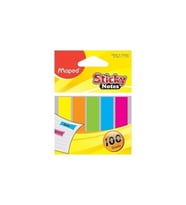 Maped Yapışkanlı İndeks 100 Yaprak Ayraç 12x44 Mm (18 Paket)