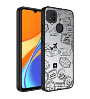 Xiaomi Redmi 9C Kılıf Aynalı Desenli Kamera Korumalı Parlak Zore Mirror Kılıf Seyahat