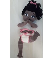 Yağmur Bebek Amigurumi Organik Oyuncak