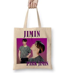 Jimin Bts Bez Çanta Uzun Saplı