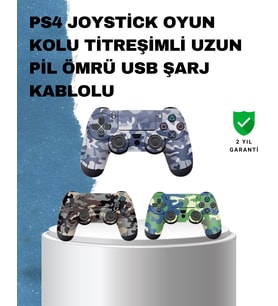 Ergonomik Tasarımlı Oyun Kolu – Hassas Tetikler ve Analog Stickler