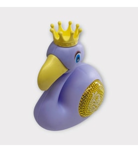 Kurmalı Işıklı Sevimli Flamingo - Mor
