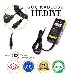 Lg Lgr40 R405-l Uyumlu Laptop Adaptörü Şarj Aleti (Siyah)
