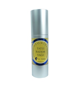 Ozonize Tatlı Badem Yağı 30ML Airless şişe