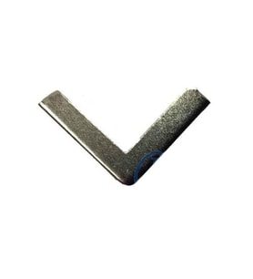 Kitap, Kapak, Menü, Albüm Köşesi, Orta - 18x32mm, Nikel, 1000 Adet