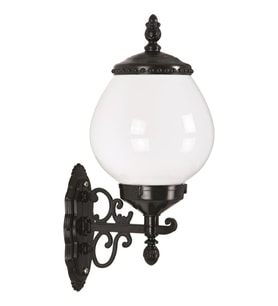 AVONNI BAP-68194-BSY-OP Siyah Boyalı Dış Mekan Aydınlatma E27 ABS Akrilik Cam 30x25cm