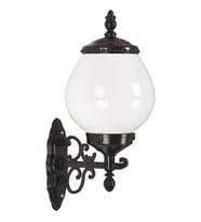 AVONNI BAP-68194-BSY-OP Siyah Boyalı Dış Mekan Aydınlatma E27 ABS Akrilik Cam 30x25cm