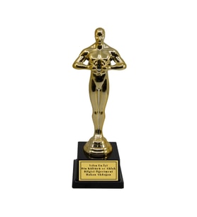 Yılın En İyi Din Kültürü ve Ahlak Bilgisi Öğretmeni Tasarımlı Oscar Ödülü