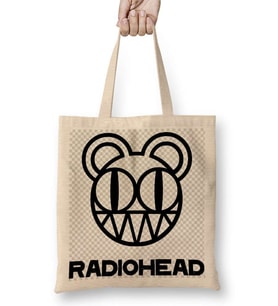 Radiohead Bez Çanta Uzun Saplı
