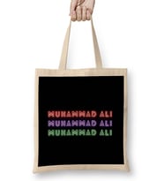 Muhammad Ali Quote Bez Çanta Uzun Saplı