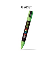Posca PC-5M Su Bazlı Marker Kalem 6'lı Kutu