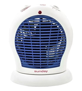 SUNDAY FANLI ISITICI OVAL KUTU FAN (Çok Renkli)