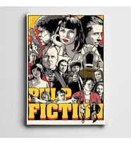 Pulp Fiction Mini Kanvas Tablo