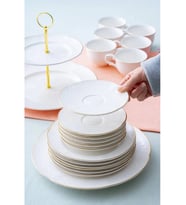 Acar PORWM6192 Gold Detaylı Beyaz Brunch Set 20 Parça