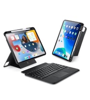 Dux Ducis iPad Pro 12.9 DK Series Kablosuz Bluetooth Klavye Touchpad Kılıf-(5775) - SSSSSS6747-38