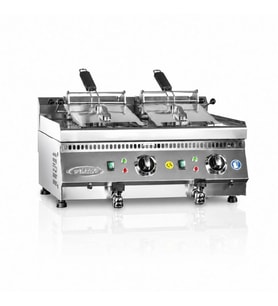 Pimak Elektrikli Fritöz 700 Seri 12 + 12 LT 80 x 70 x 30 (cm)