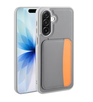 Samsung Galaxy A17 Uyumlu Kılıf Kartlıklı Zore X-Kart Silikon Kapak