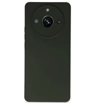 Realme 11 Pro Kılıf Nano içi Kadife Silikon - Koyu Yeşil