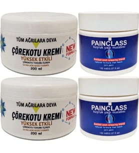 Süper Çörek Otu Xl Boy 2X200 Ml+Painclass Kuyruk Yağı 2X150 ml