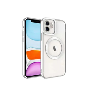 iPhone 11 Kılıf Kross Magneticsafe Kapak - Gümüş