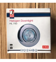 Horoz HL 750 Hareketli Spot Lamba Kaidesi - Krom Metal - 220V Uyumlu (Ampul Hariç)