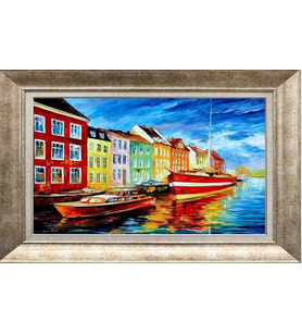 GÜMÜŞ ÇERÇEVELİ TABLO N1085