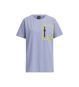 adidas W Natgeo Tee Ss  Kadın Günlük Tişört IC1996 Mor