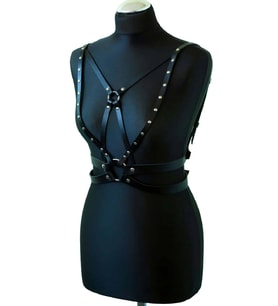 Mulvxbrf Brf02  Deri Göğüs Harness - Brf909 (Mulvix)